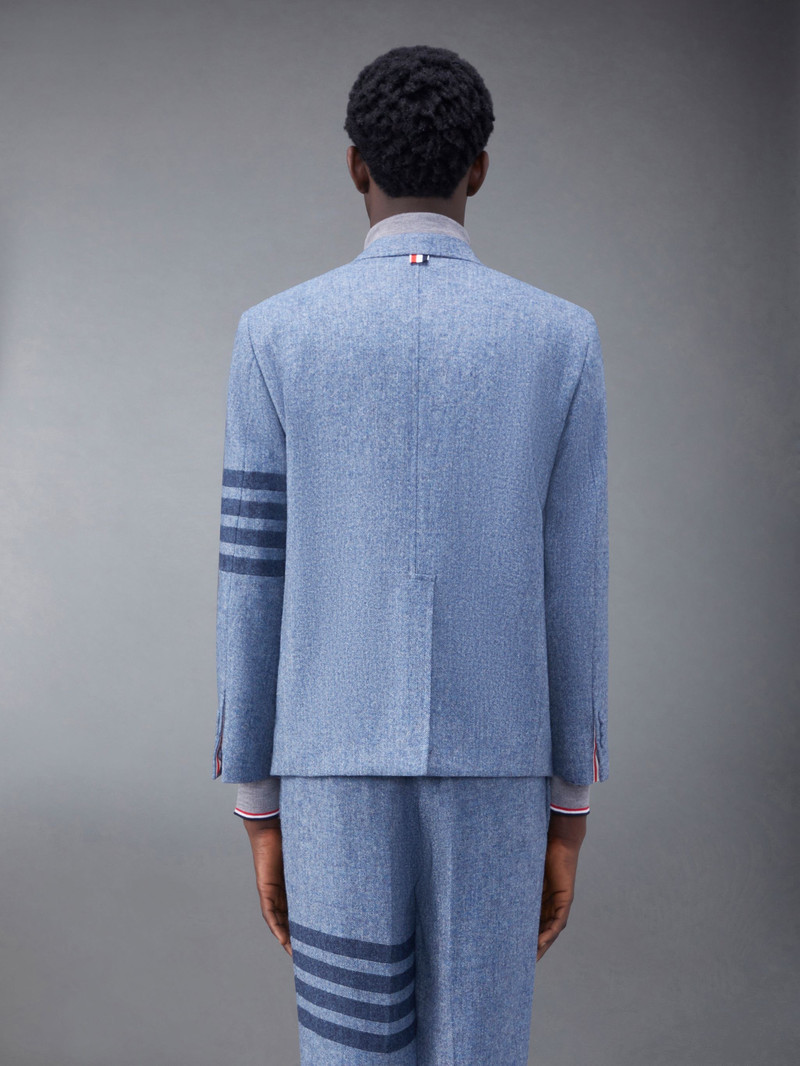 Thom Browne Donegal Tweed 4-Bar Straight Fit Sport Coat outlook