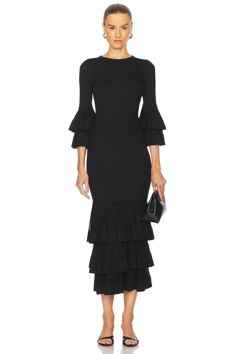 Story 1 Tiered Ruffle Skirt - 5