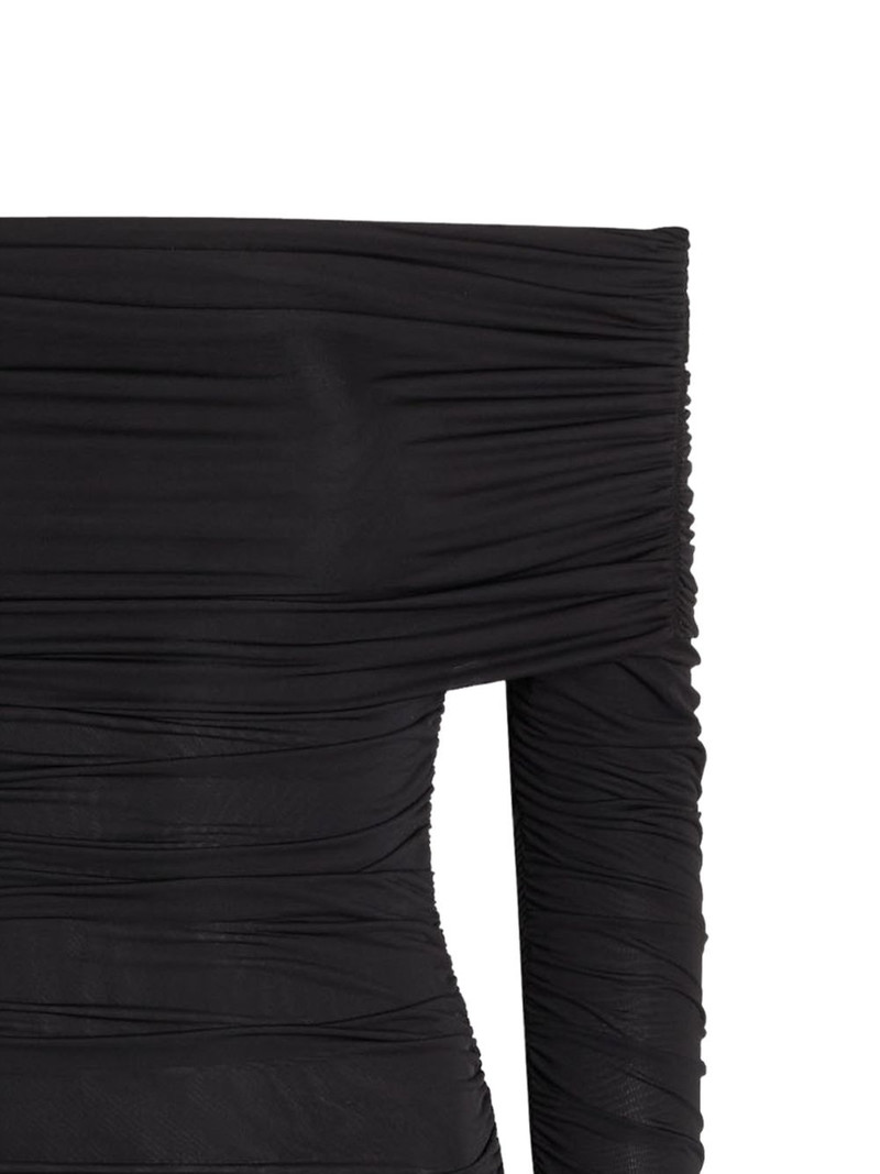 RONNY KOBO Kya off-the-shoulder mini dress outlook