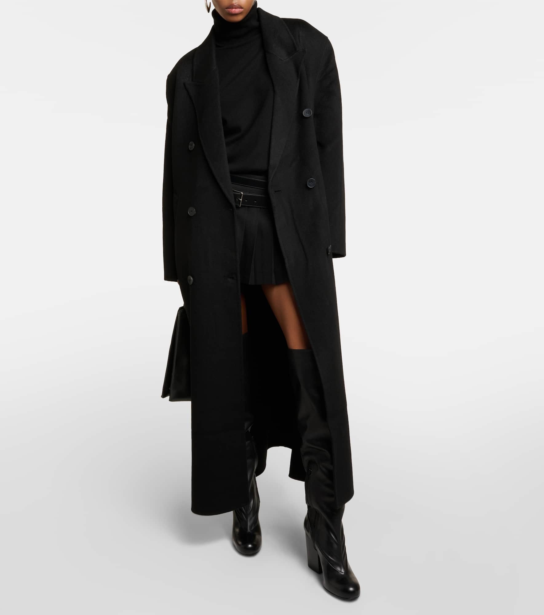 Gaia oversized wool-blend coat - 2