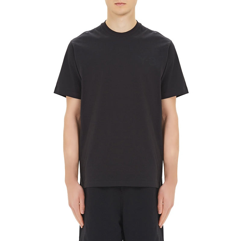 Y-3 Men's Y-3 Solid Color Casual Short Sleeve Black FN3358 outlook