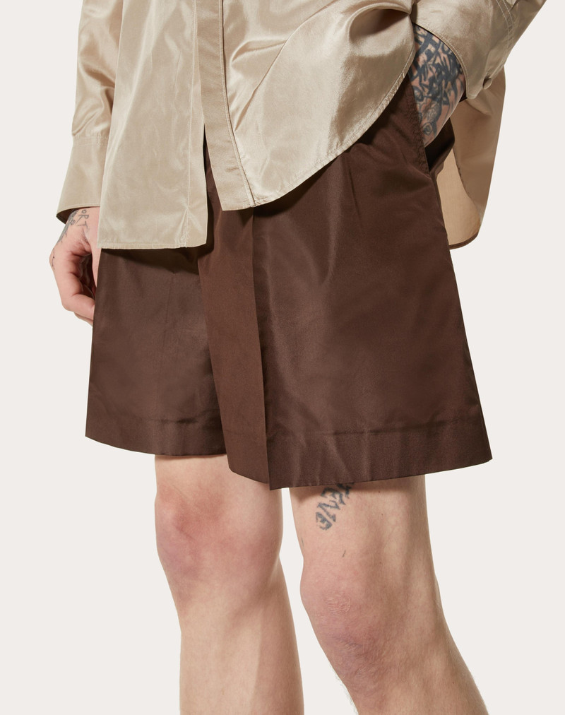 WASHED TAFFETA SHORTS 5