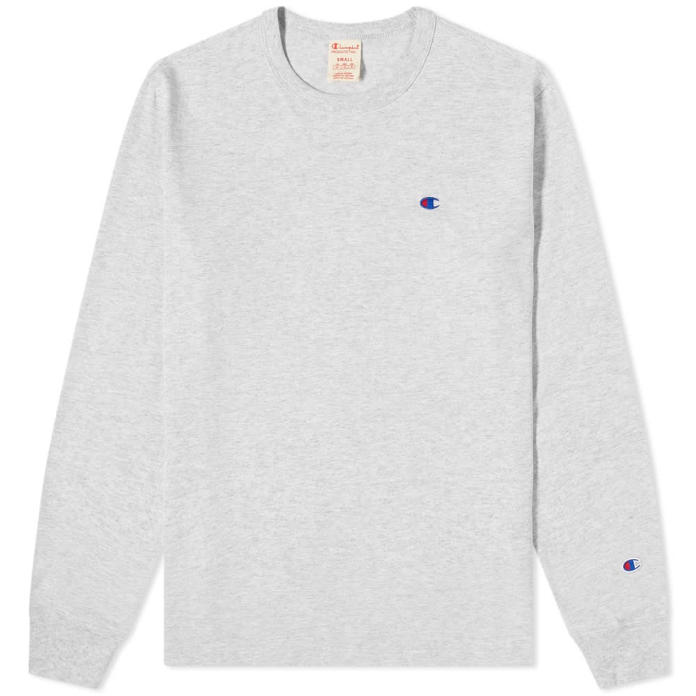 Champion Reverse Weave Long Sleeve Classic Tee - 1