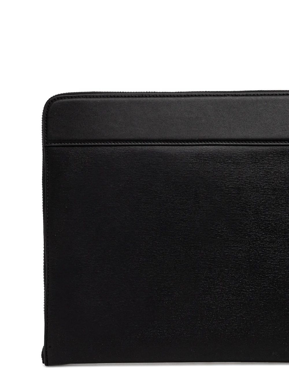 zip-top leather laptop bag - 3