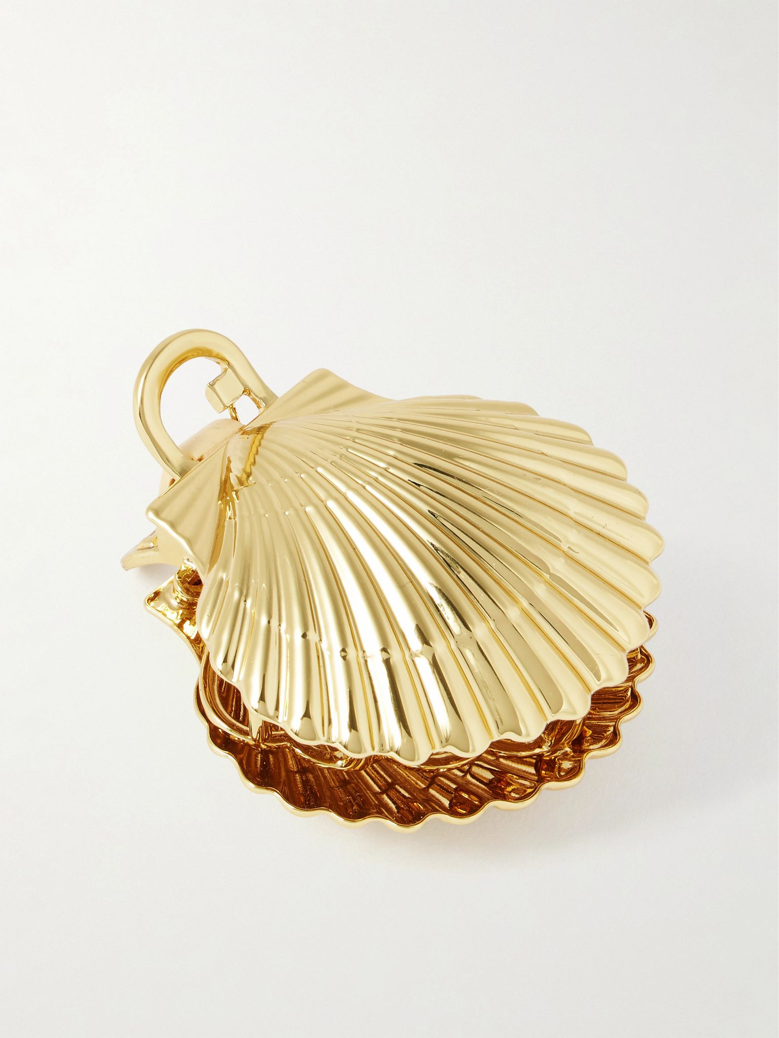 Siren Jaw gold-plated hair clip Gold - 1