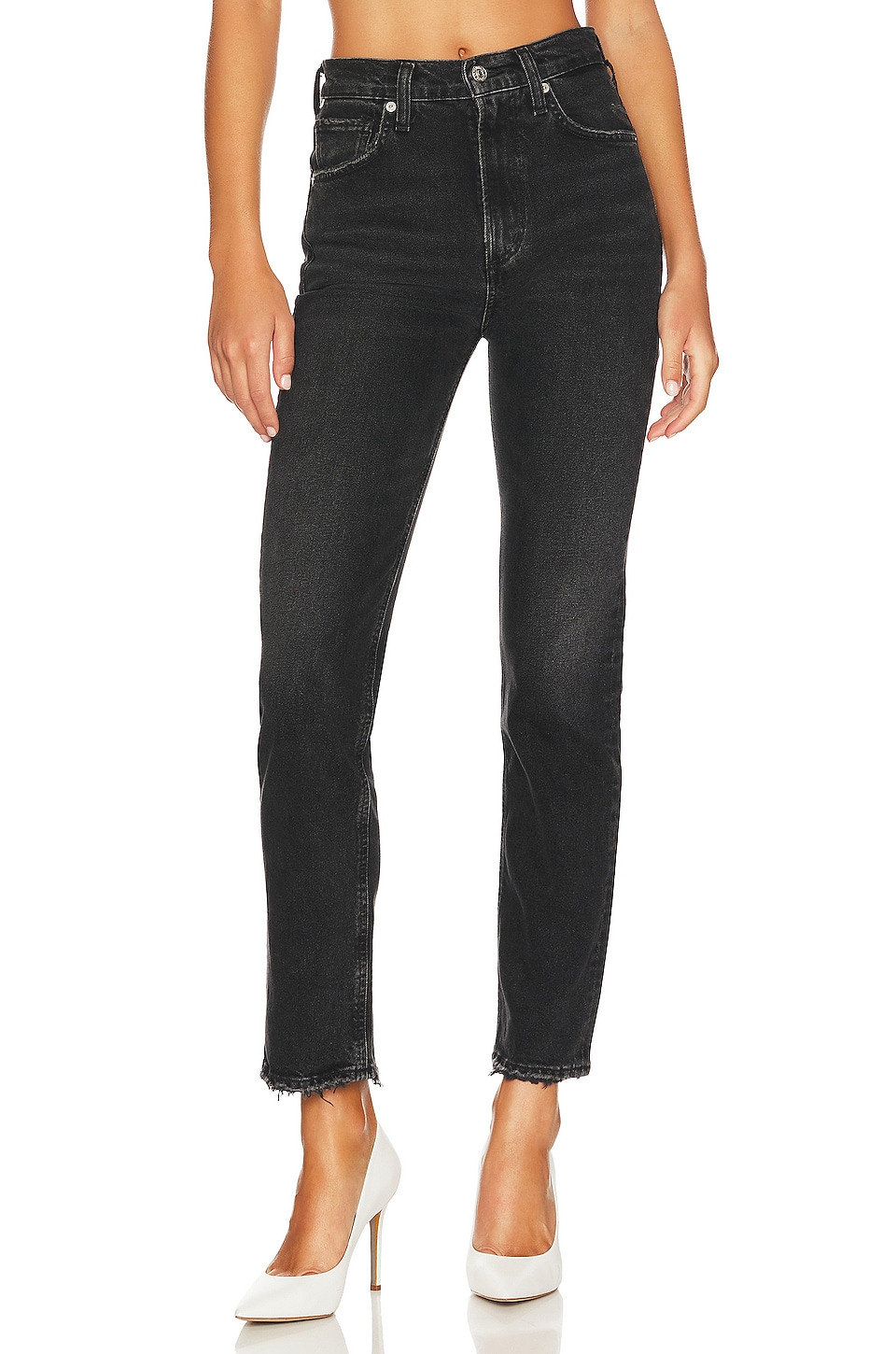 Daphne High Rise Stovepipe Jeans - 1