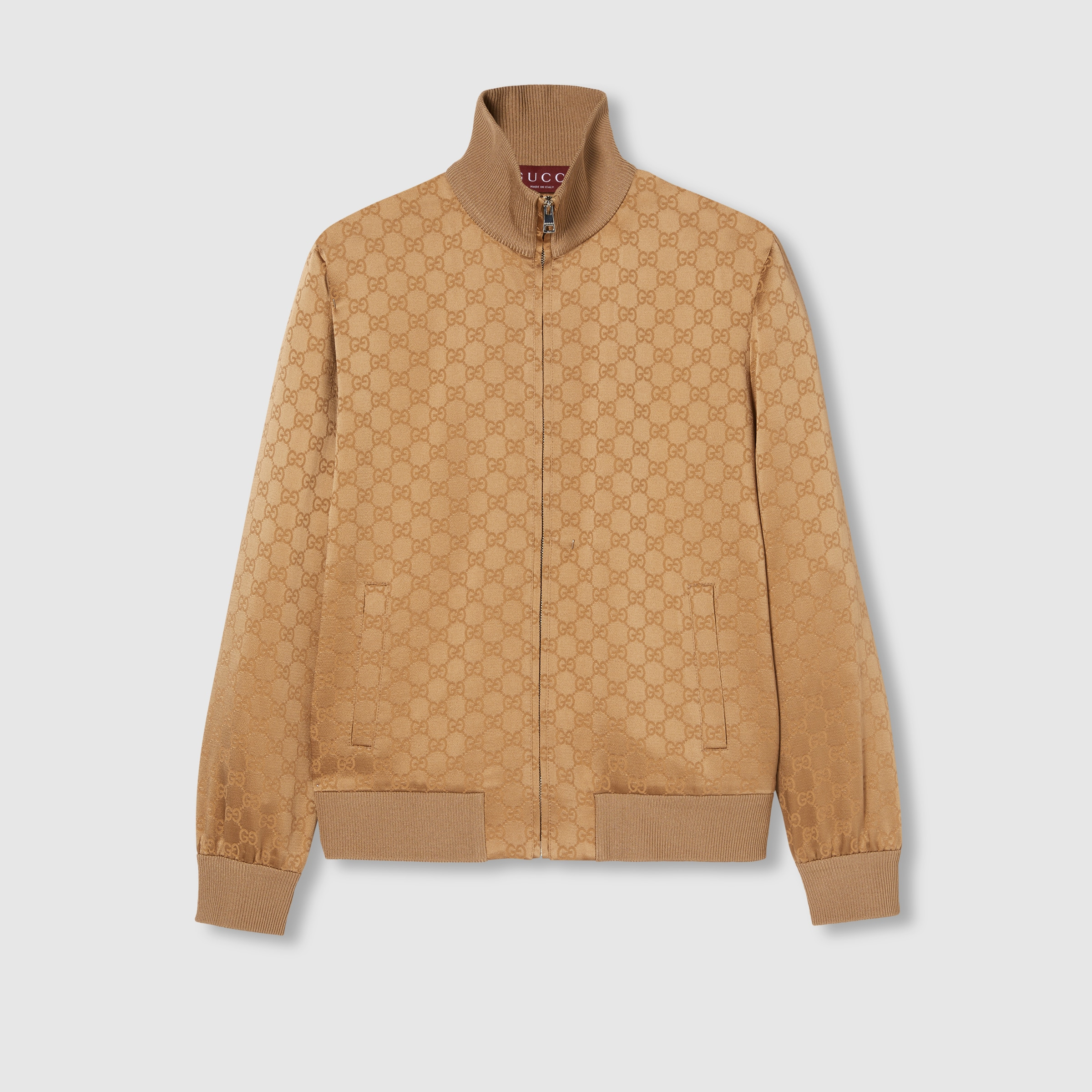 GG jacquard zip jacket - 1
