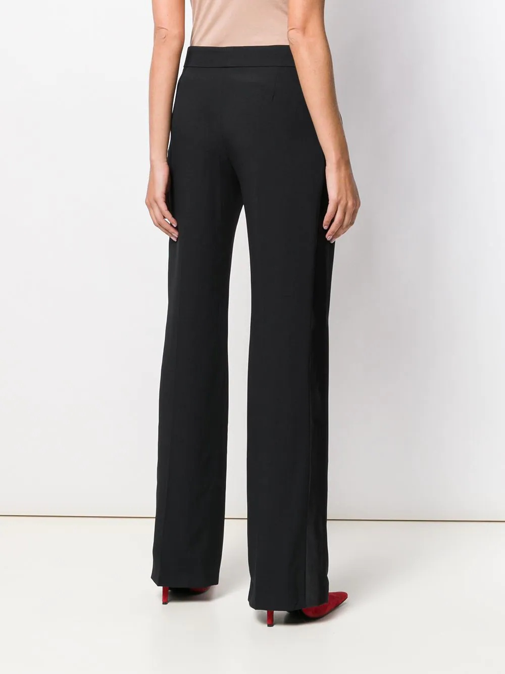flared tailored trousers - 4
