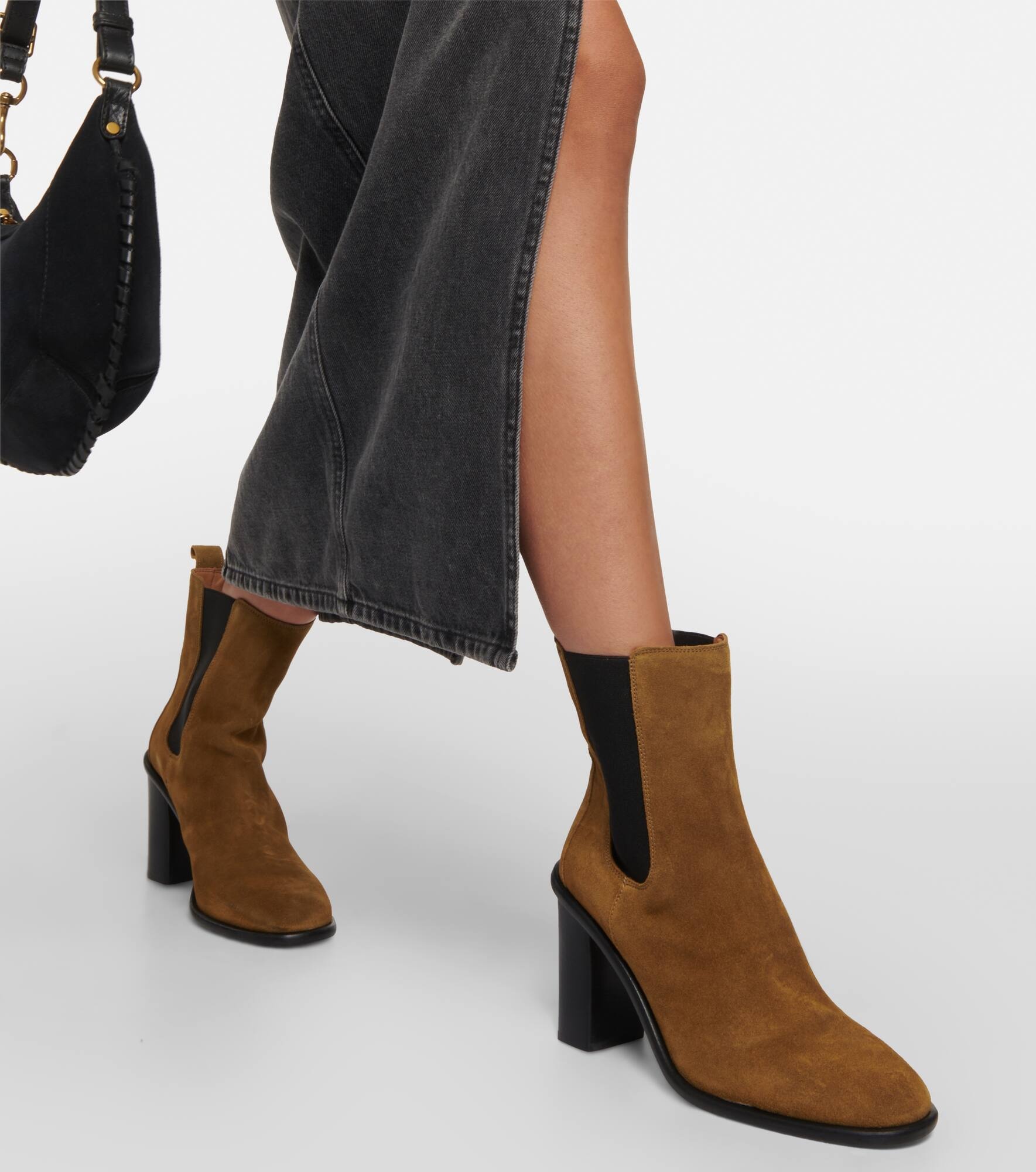 Gyllia suede ankle boots - 4