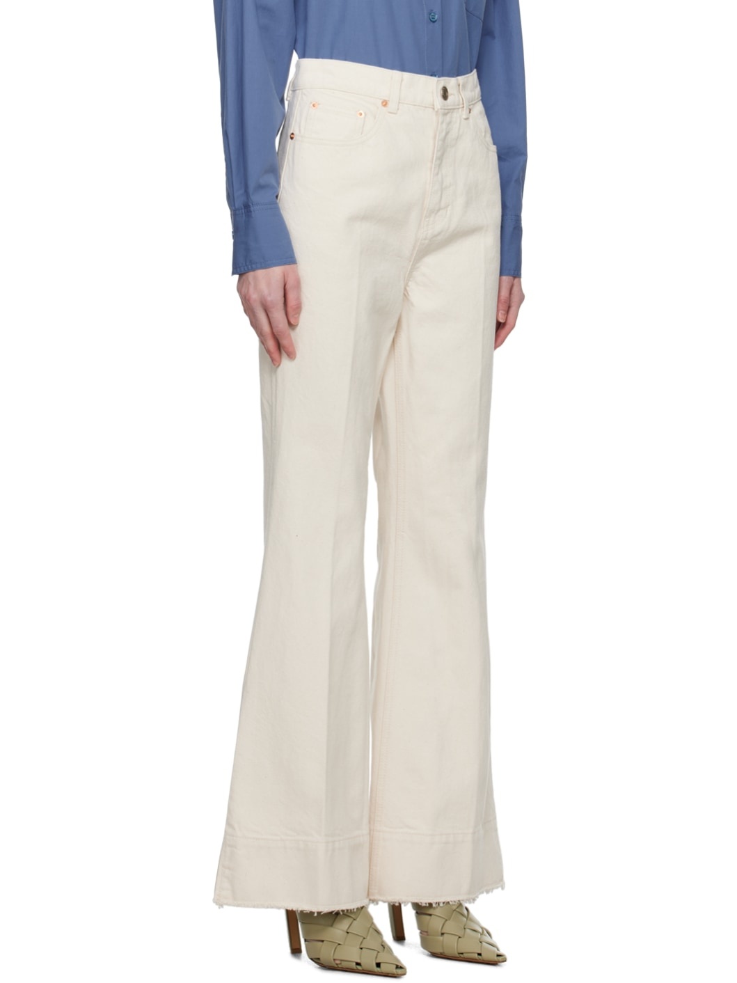 Off-White High-Rise Jeans - 2