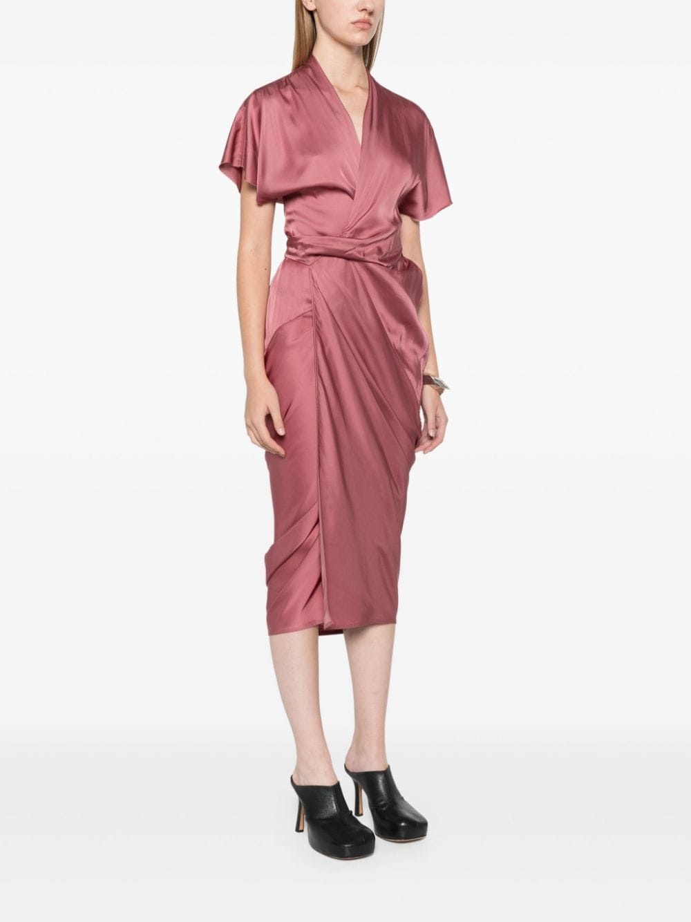 wrap maxi dress - 3