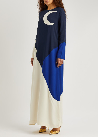 Taller Marmo Nubian colour-blocked maxi dress outlook
