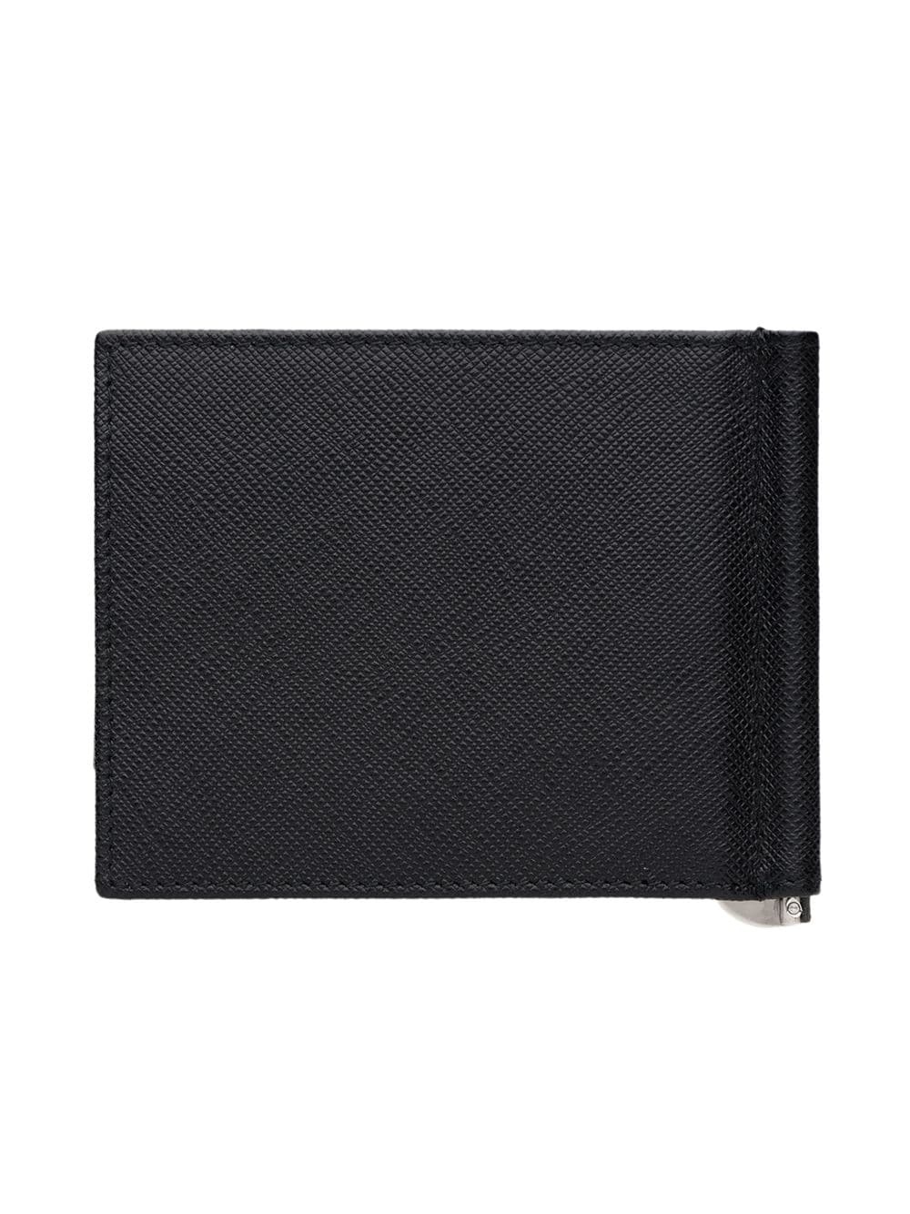 Saffiano logo wallet - 2