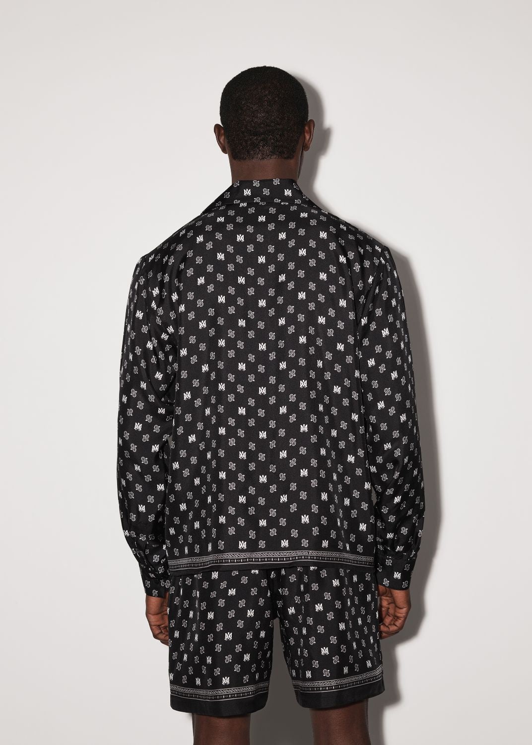 MA REPEAT LOGO LS CAMP SHIRT - 6