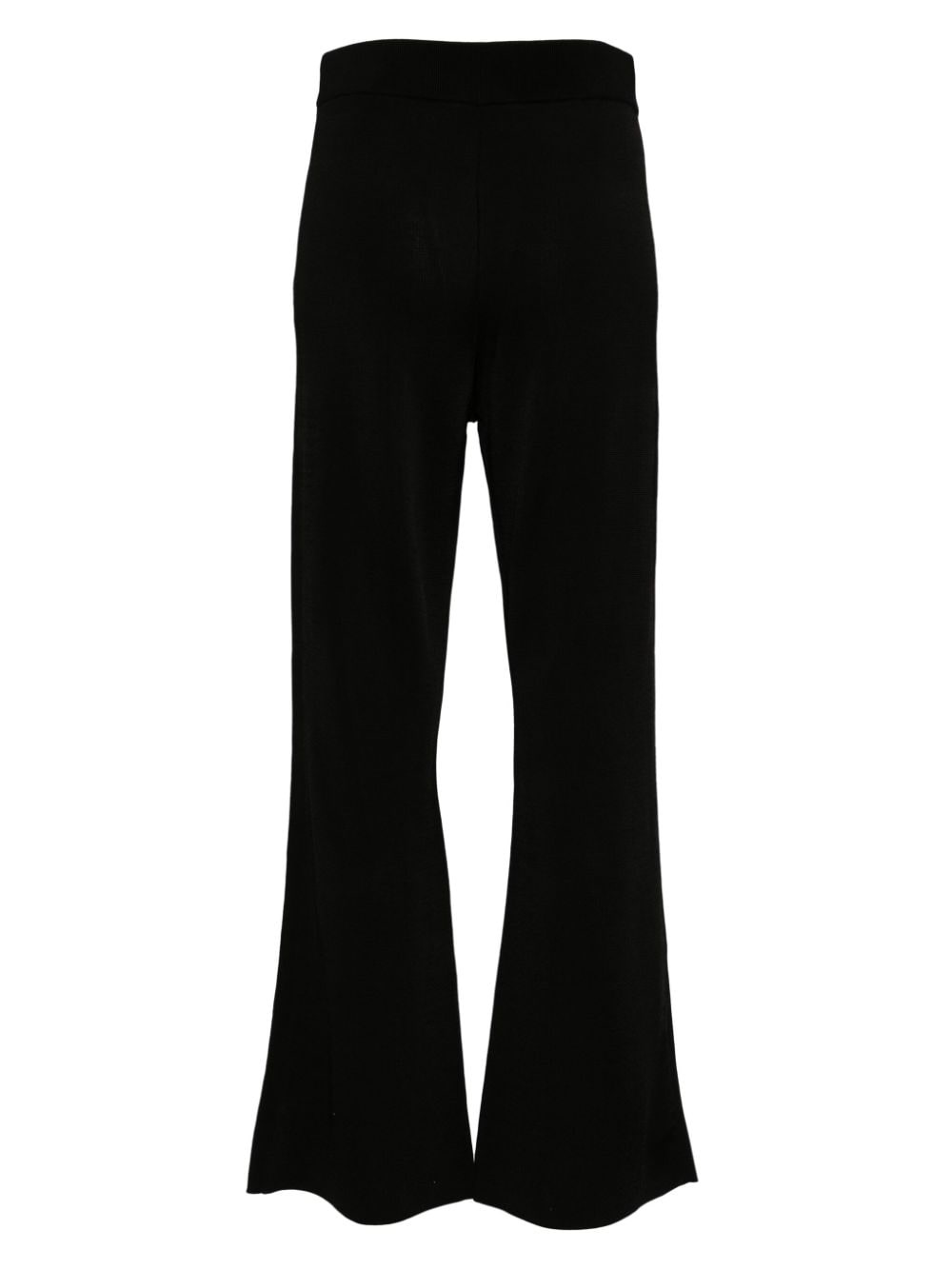 high-waist flared trousers - 2