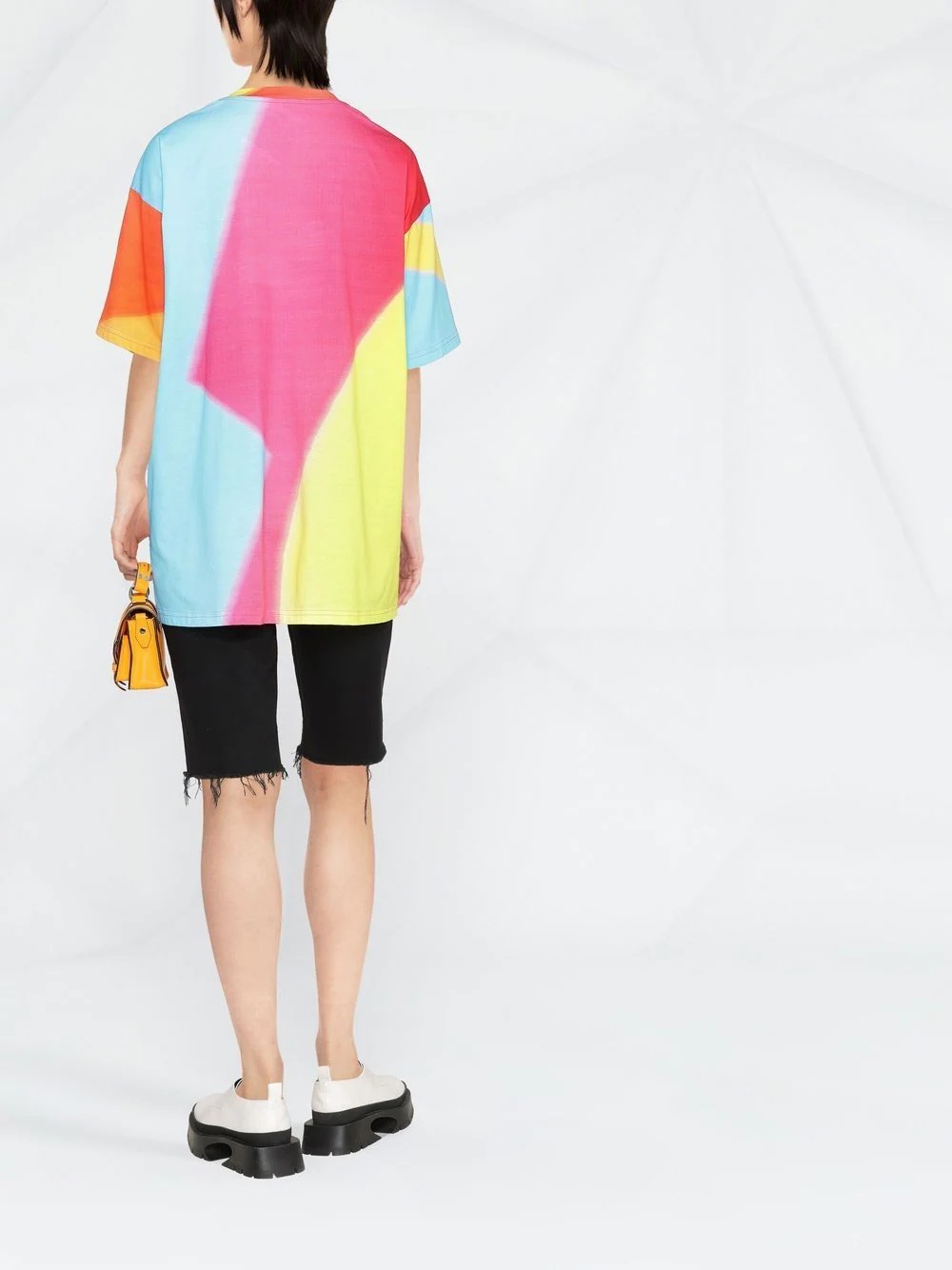 logo-print oversized T-shirt - 3