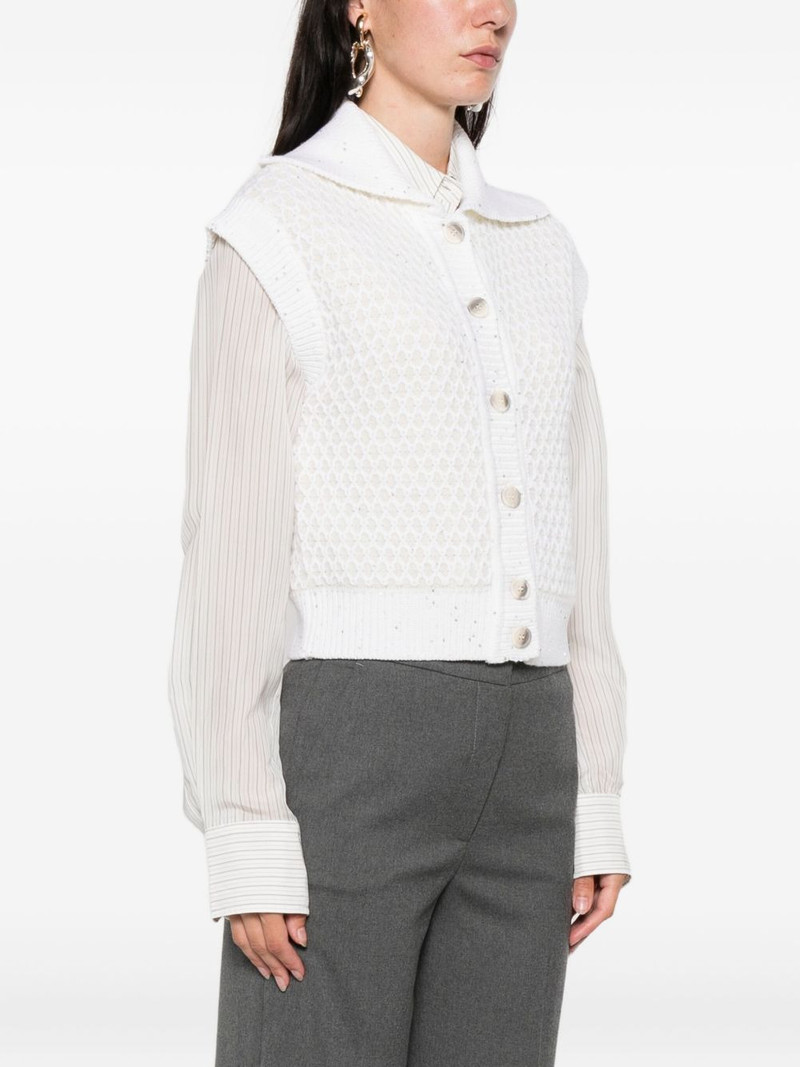 embellished buttoned vest 3