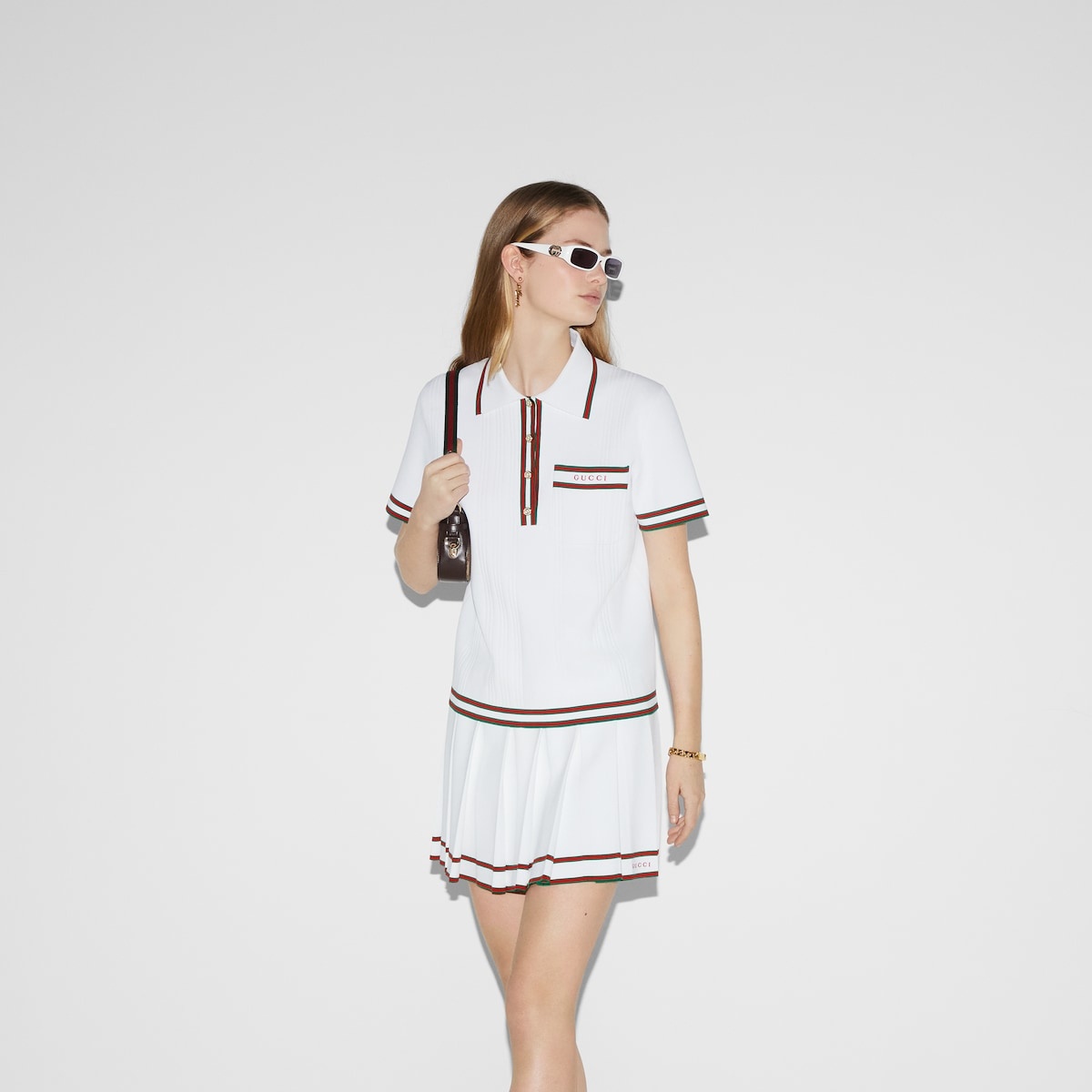 Stretch viscose polo top - 6