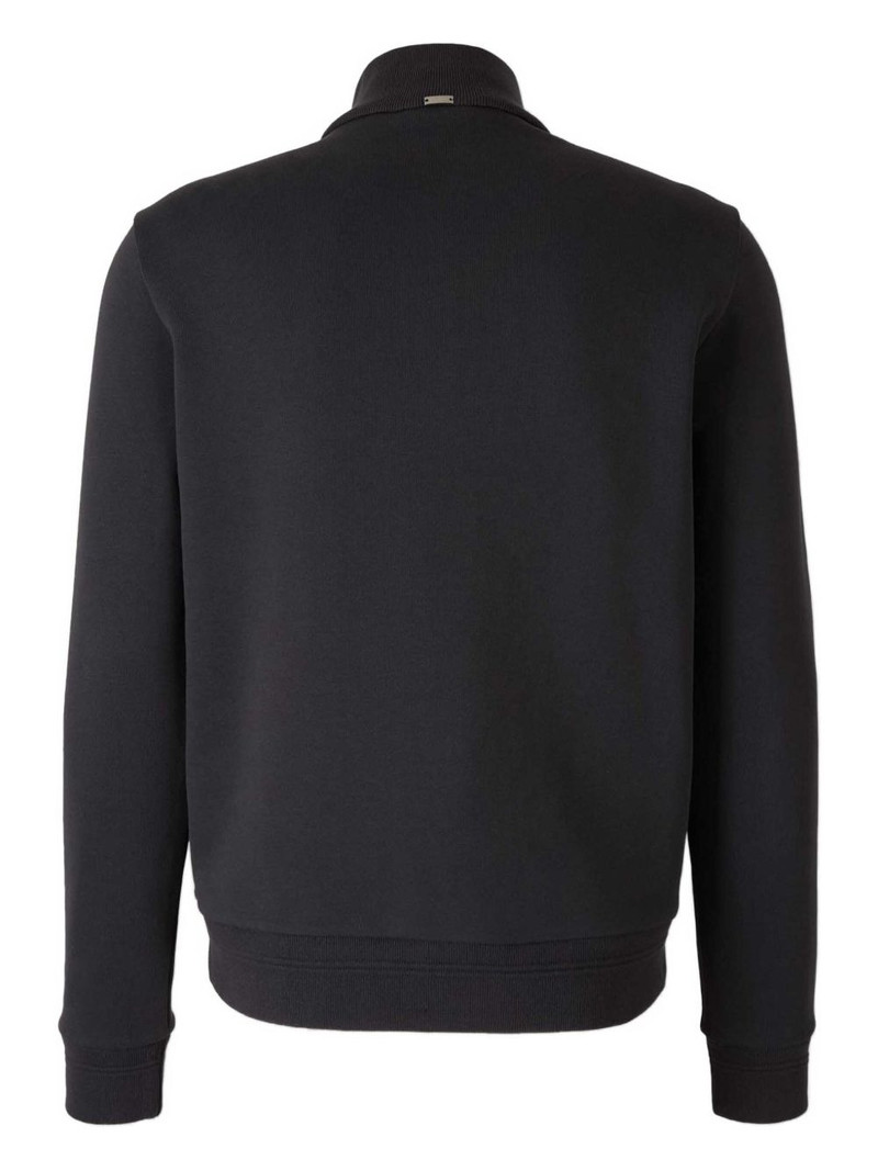 Herno ribbed high-neck jacket outlook