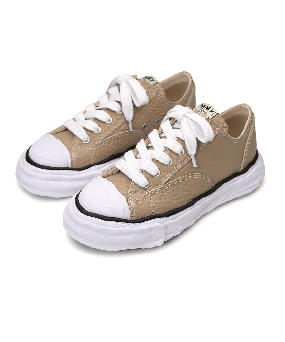 PETERSON23 Original Sole Monster Leather Low-Top Sneaker - 3