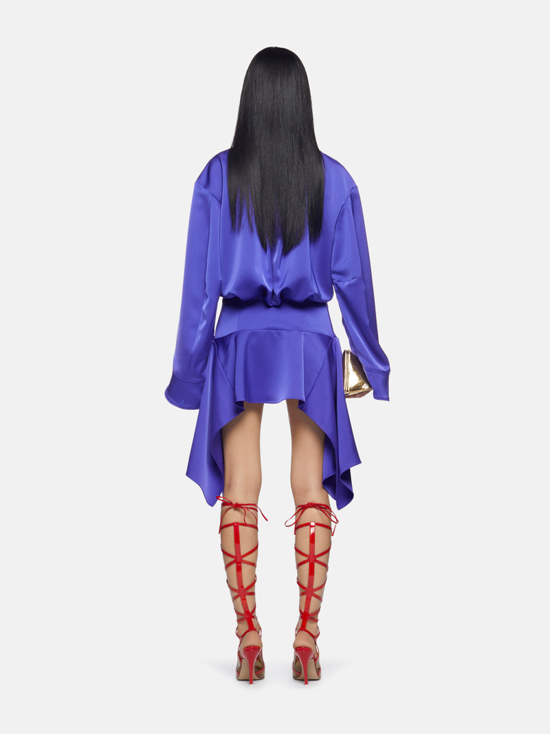 ''MISCHA'' VIVID VIOLET MINI DRESS 3