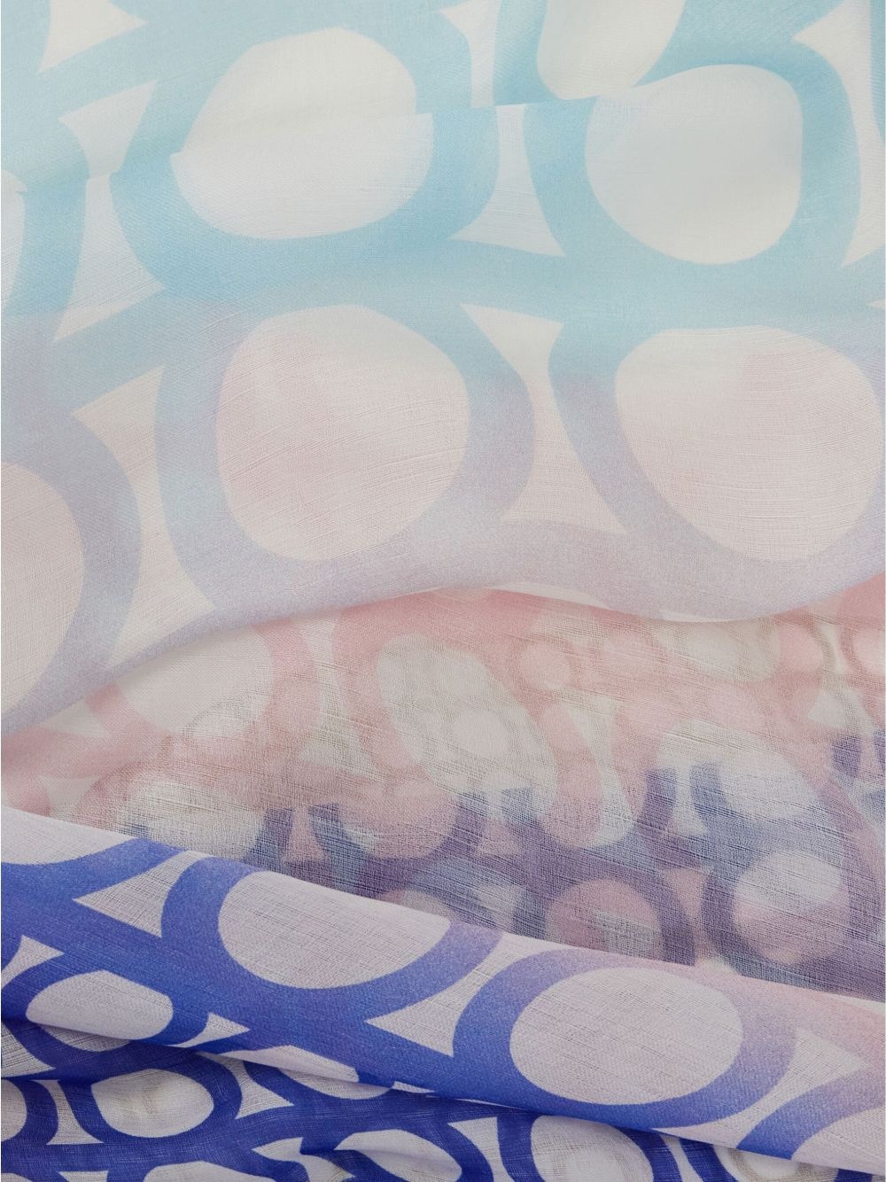 Gancini-print shawl - 3
