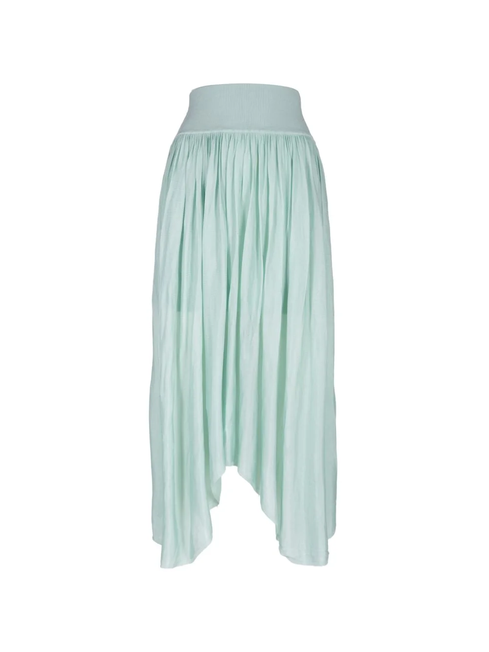 Wave pleated midi skirt - 1