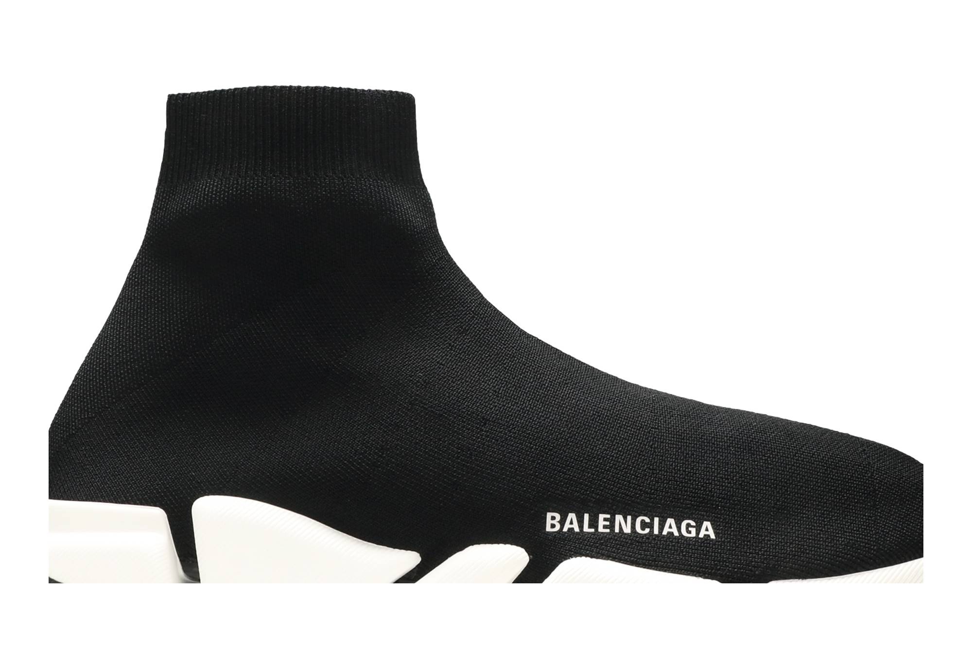 Balenciaga Speed 2.0 Sneaker 'Black White' - 2