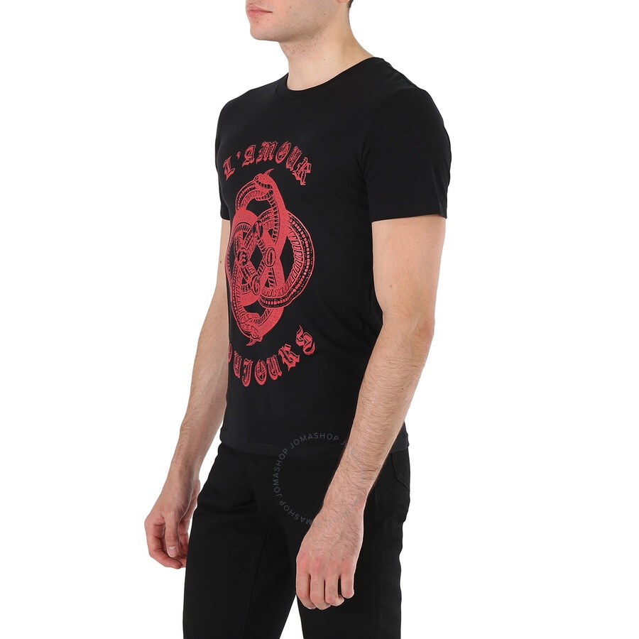 EGONLAB Egonlab Organic Cotton Black L'Amour Toujours T