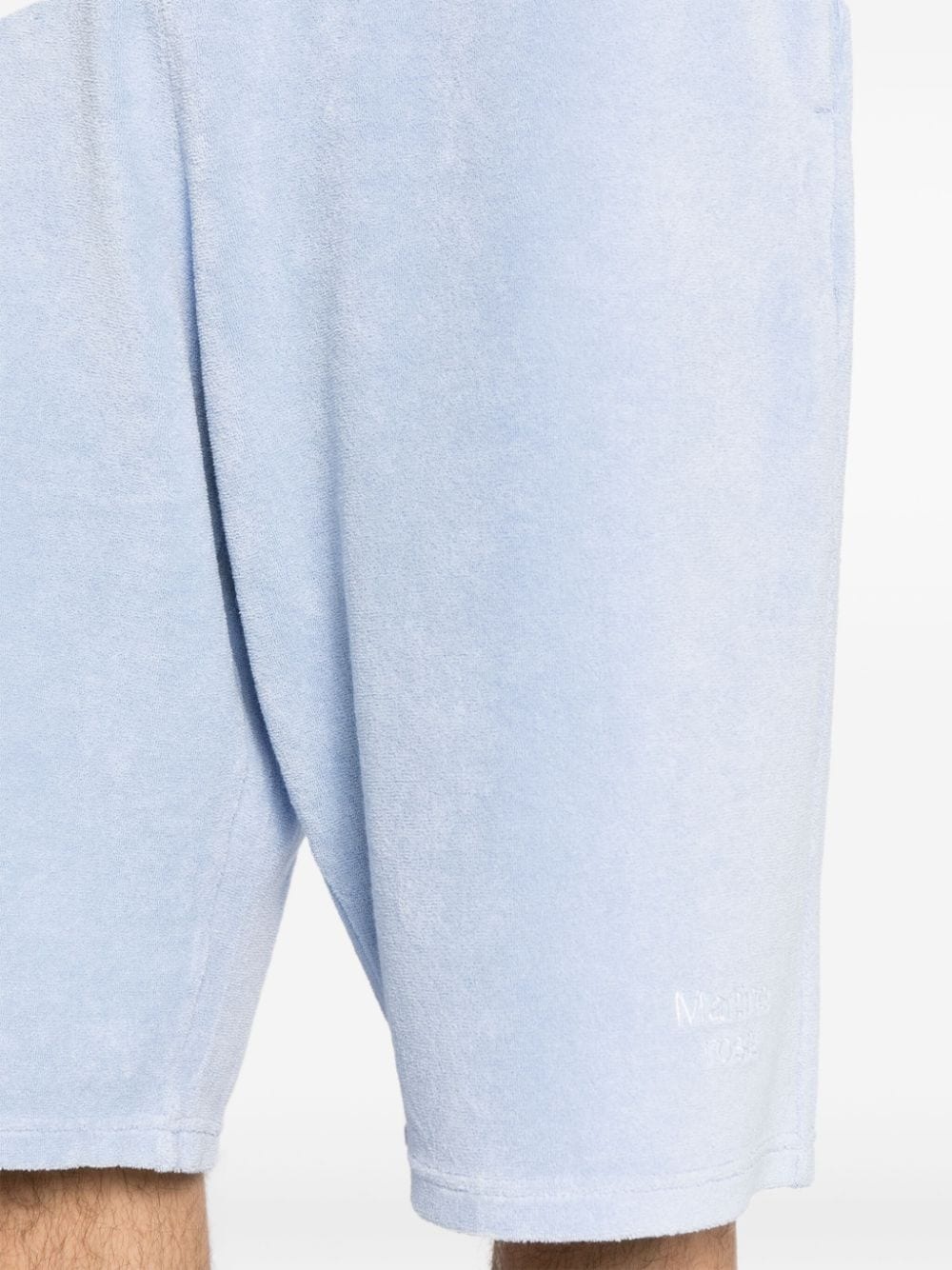 towelling knee-length shorts - 5