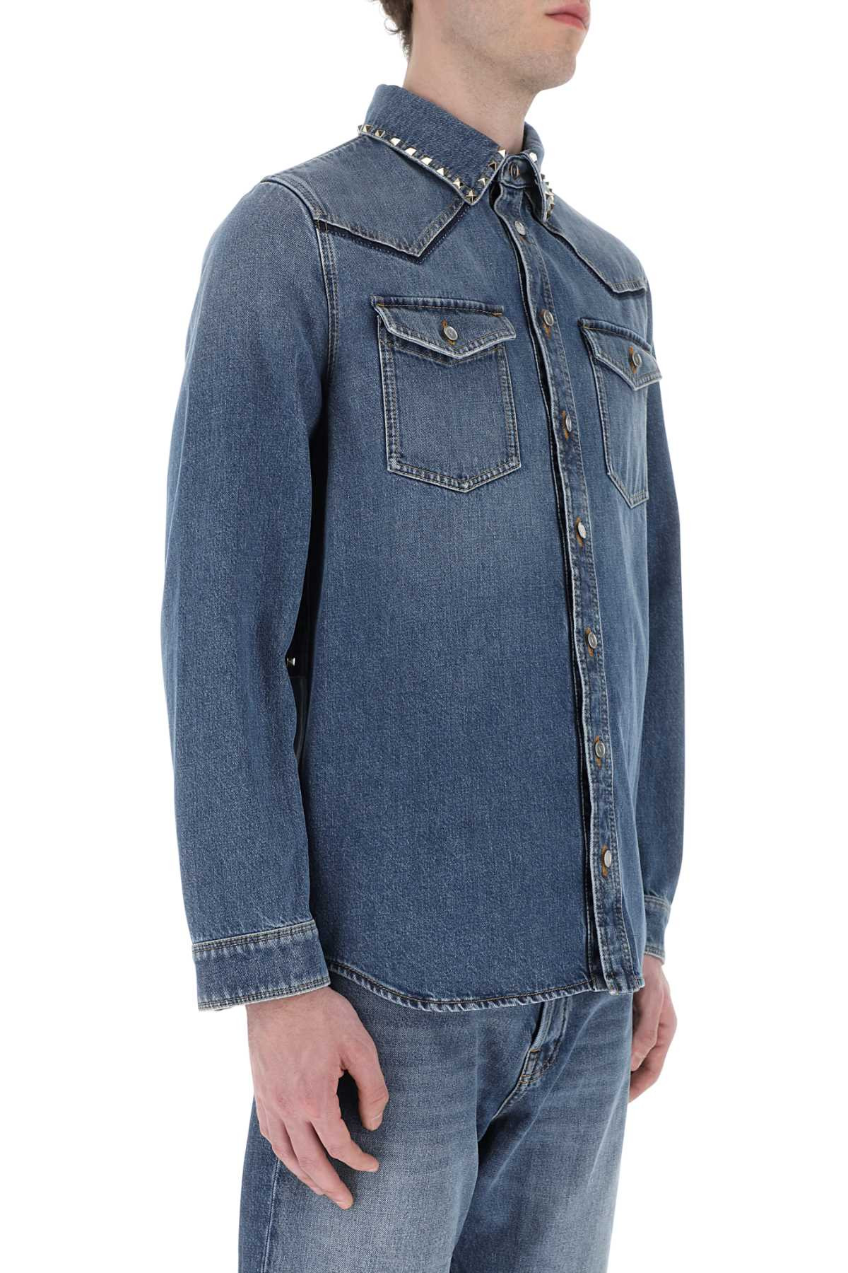 Valentino Garavani Men Denim Shirt - 3