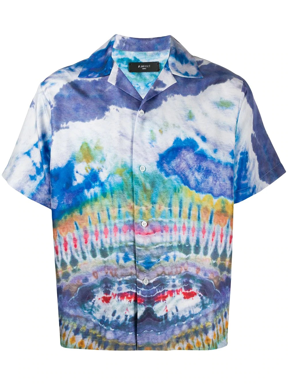 tie-dye silk shirt - 1