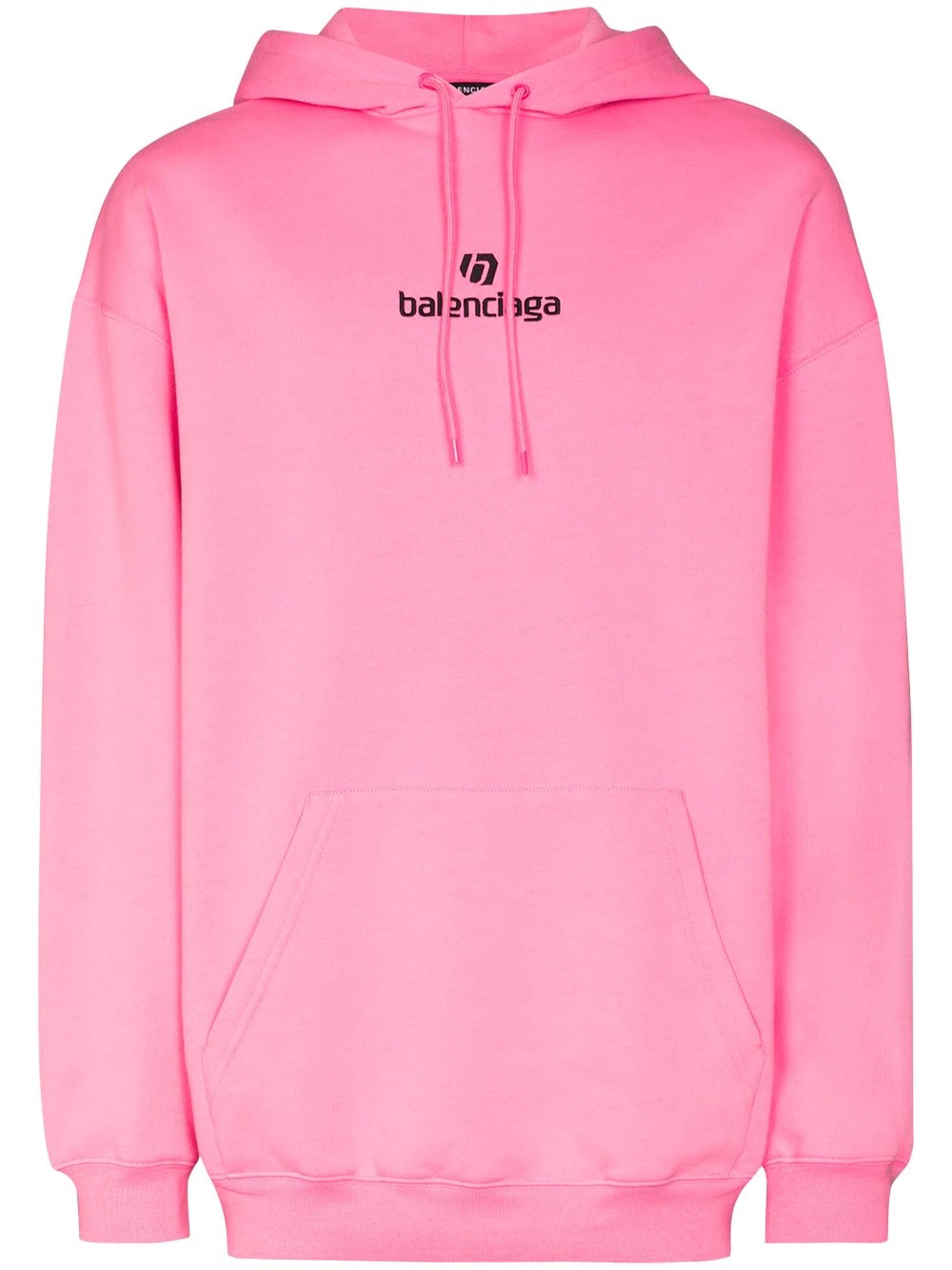 embroidered Sponsor logo hoodie - 1