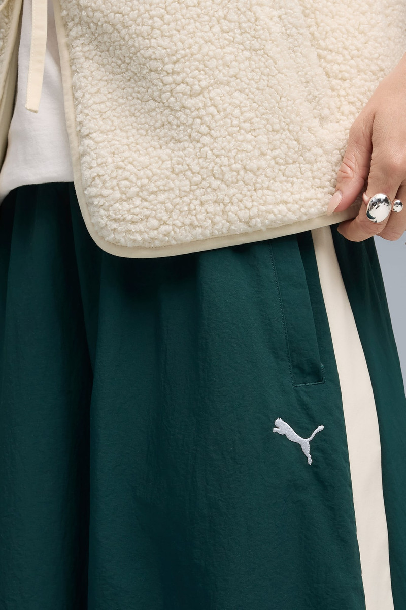 T7 Woven Midi Skirt Women 4