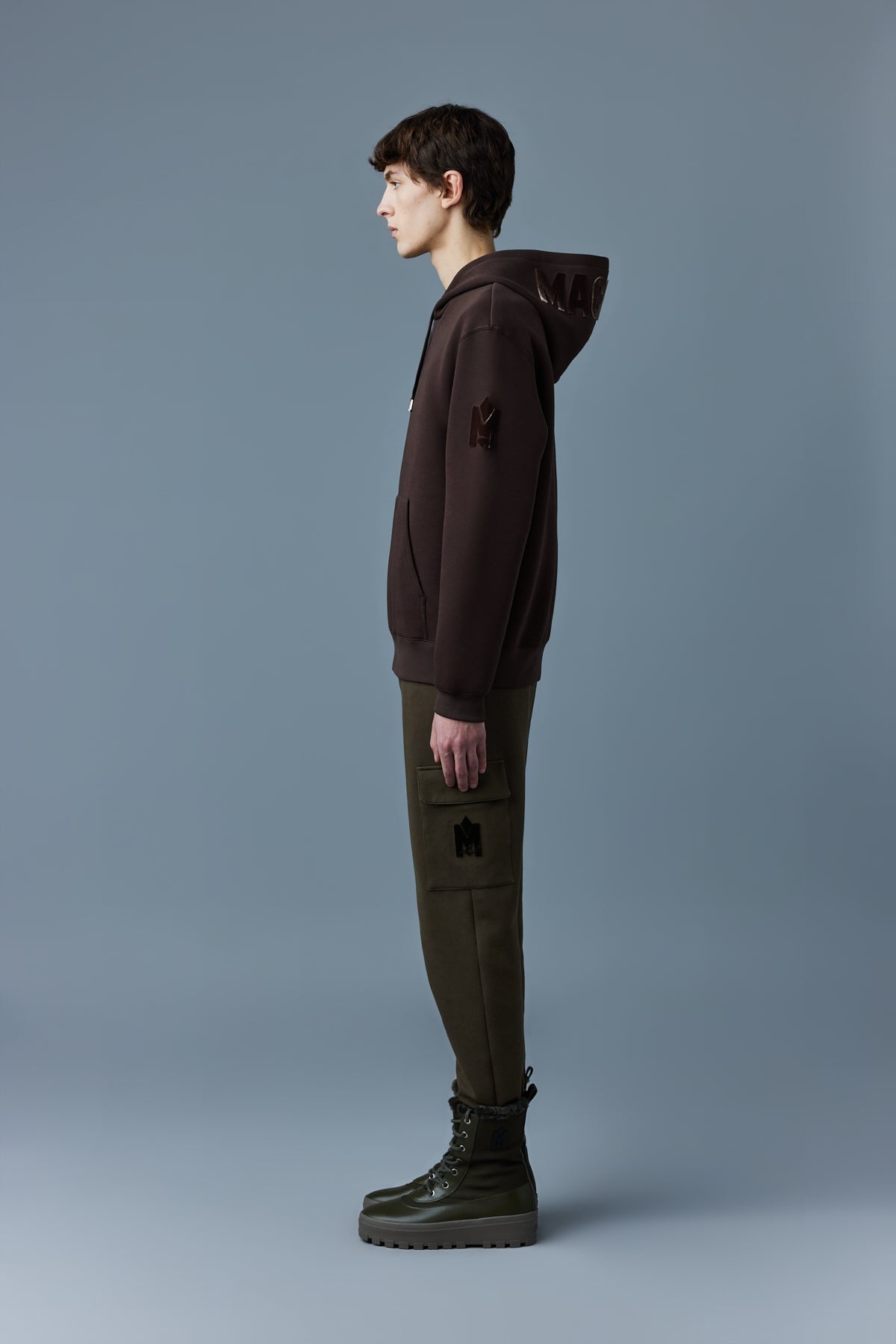 KRYS hoodie with velvet embroidery - 3