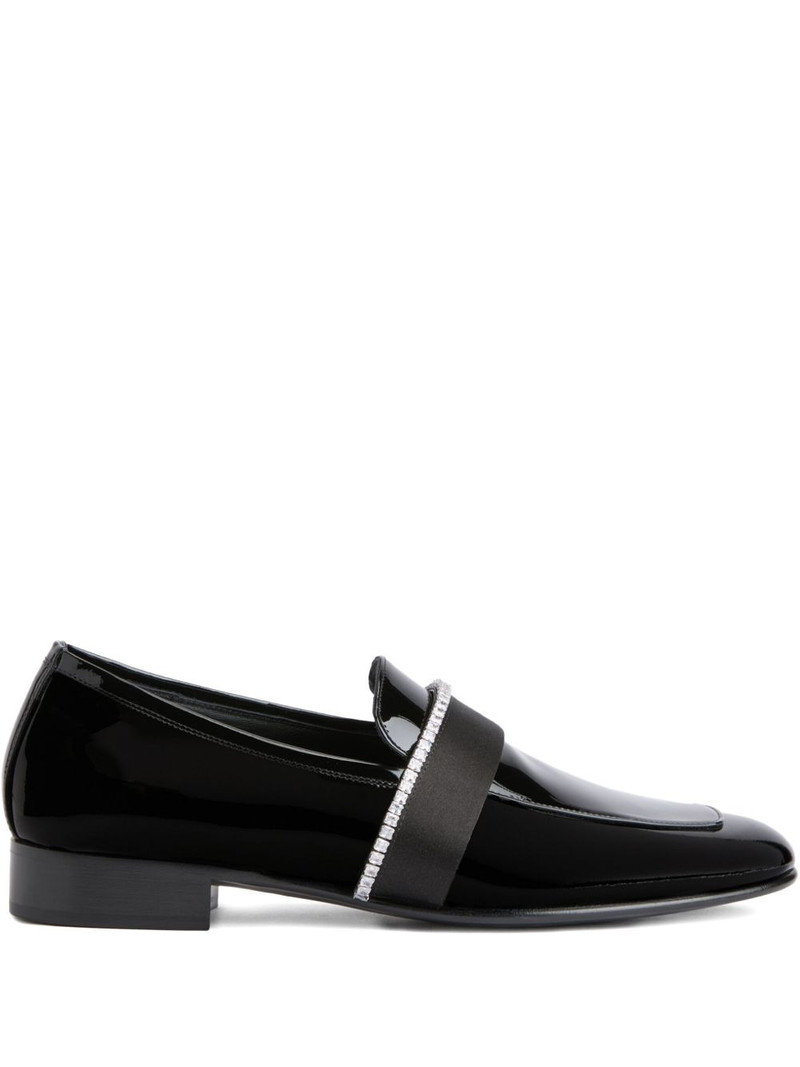 ARNAUD rhinestone-embellishment loafers 1