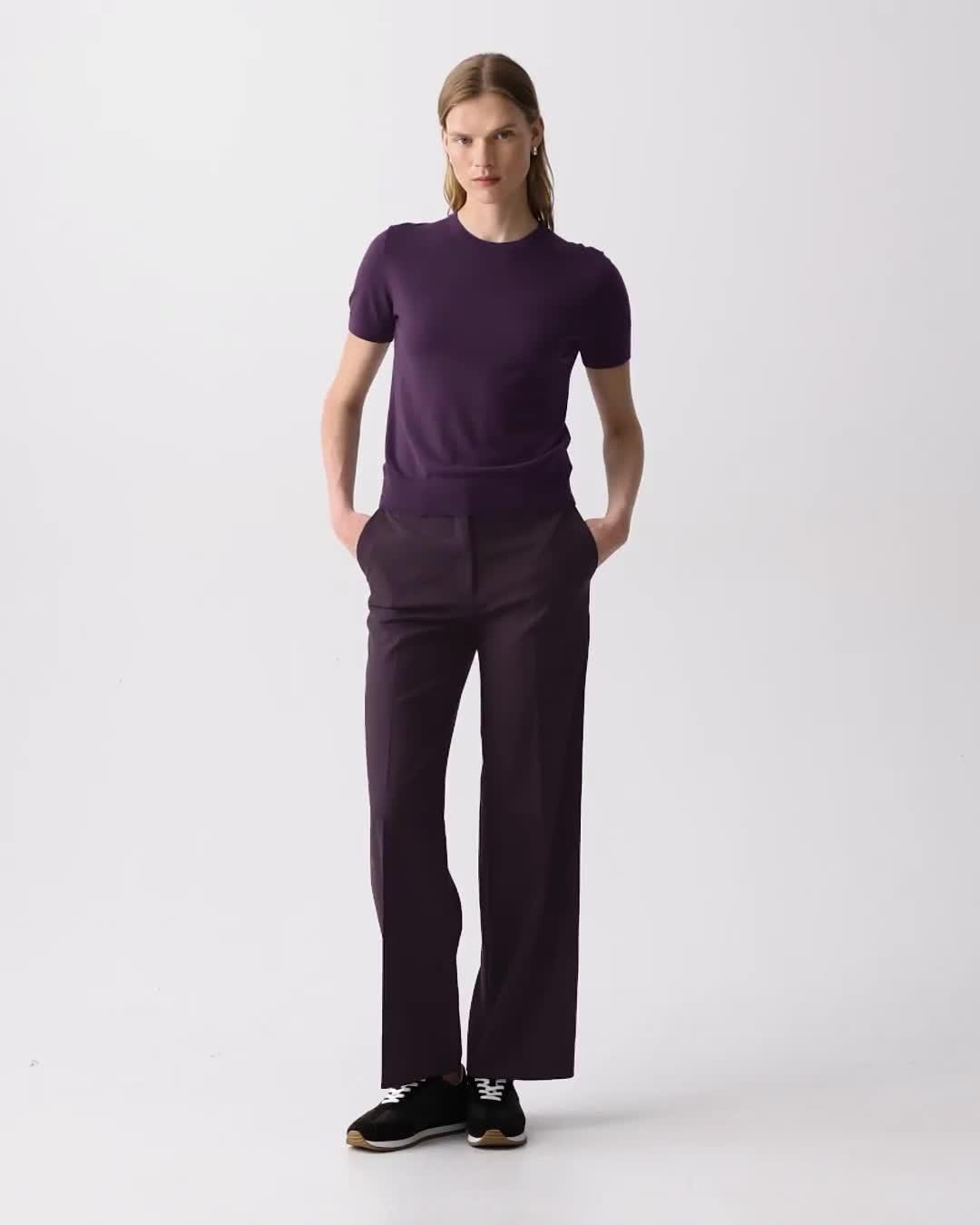 Sweater Tee in Regal Wool - 7