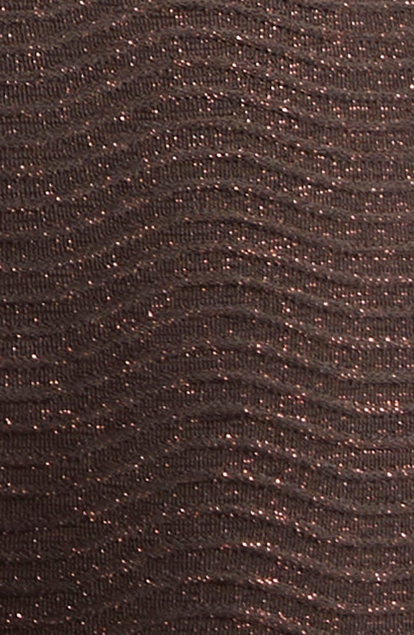 Zimmermann Coco Texture Ring Two-Piece Swimsuit in Chocolate at Nordstrom - 5