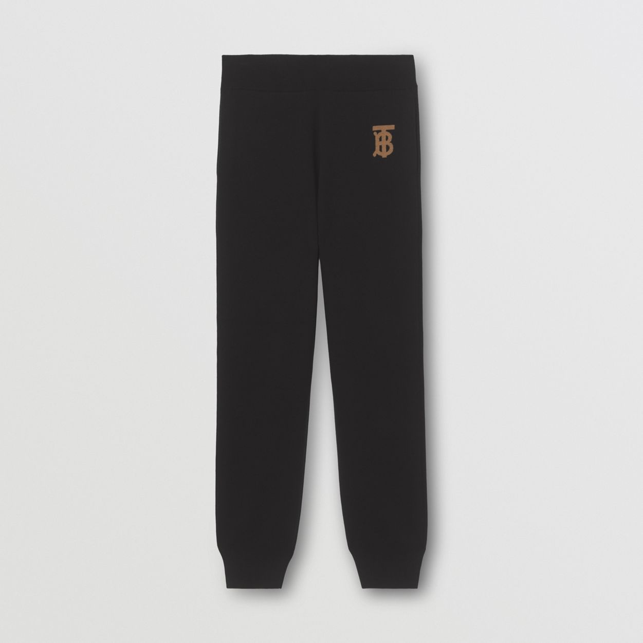 Monogram Motif Cashmere Blend Jogging Pants - 1