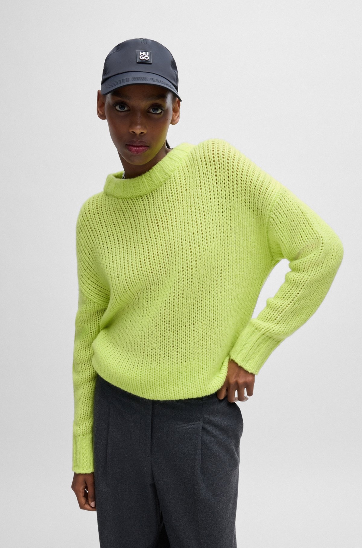OVERSIZE-FIT SWEATER IN WOOL - 2