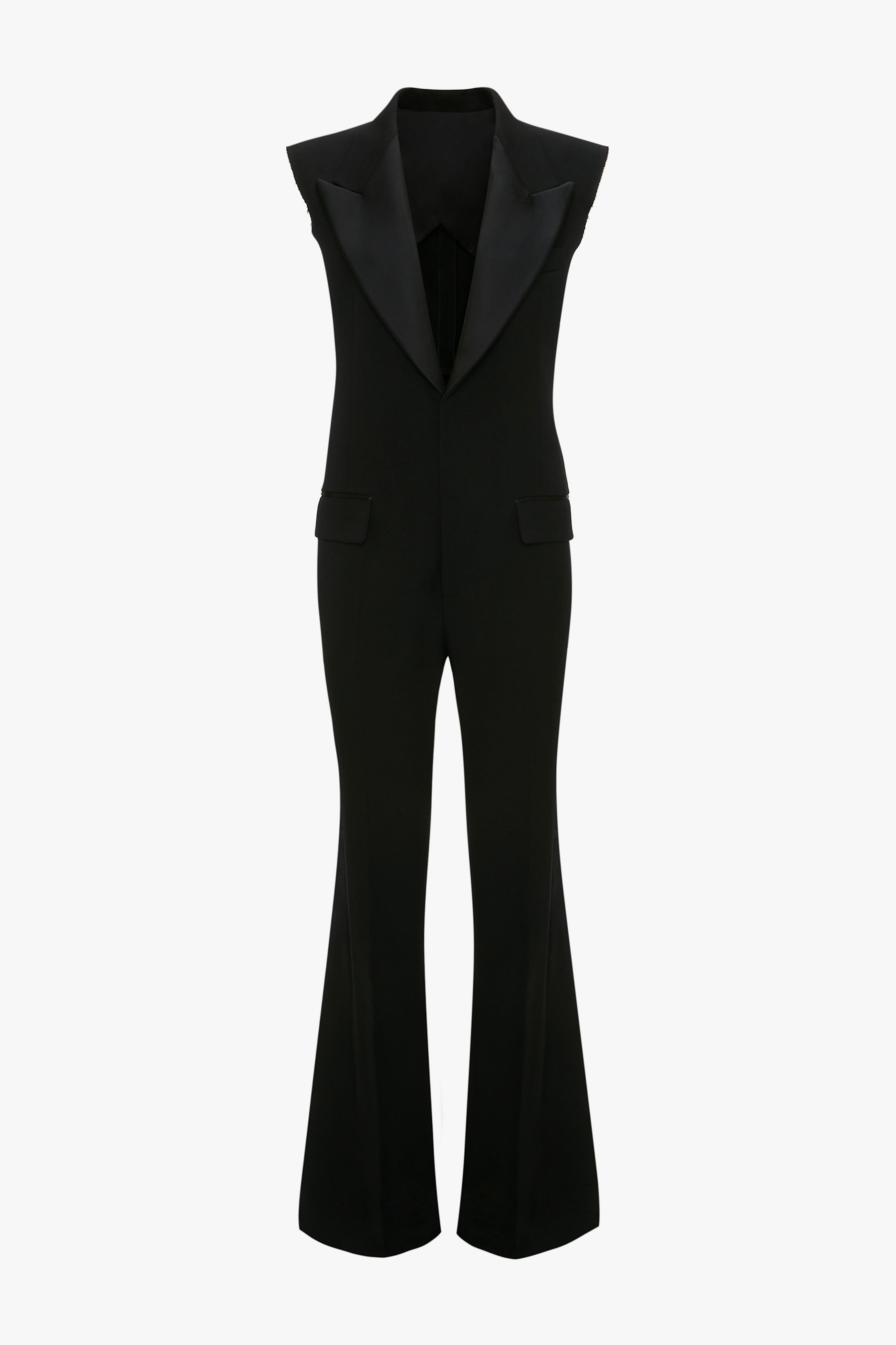 オールインワン・サロペット VICTORIA BECKHAM Women Jumpsuits 1225WJS006380A1 Black オールインワン・サロペット VICTORIA BECKHAM Women Jumpsuits