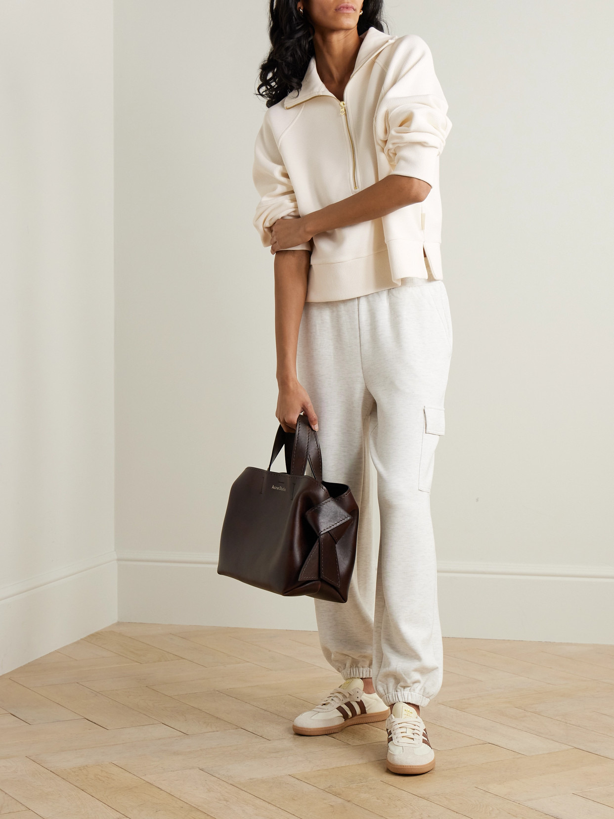 Milano Ribbed Cotton-blend Jersey Sweatshirt - 2