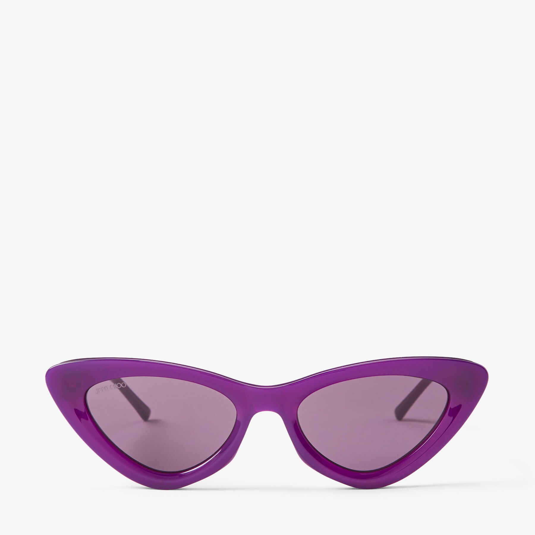 Addy
Opal Violet Cat Eye Sunglasses with Glitter - 1