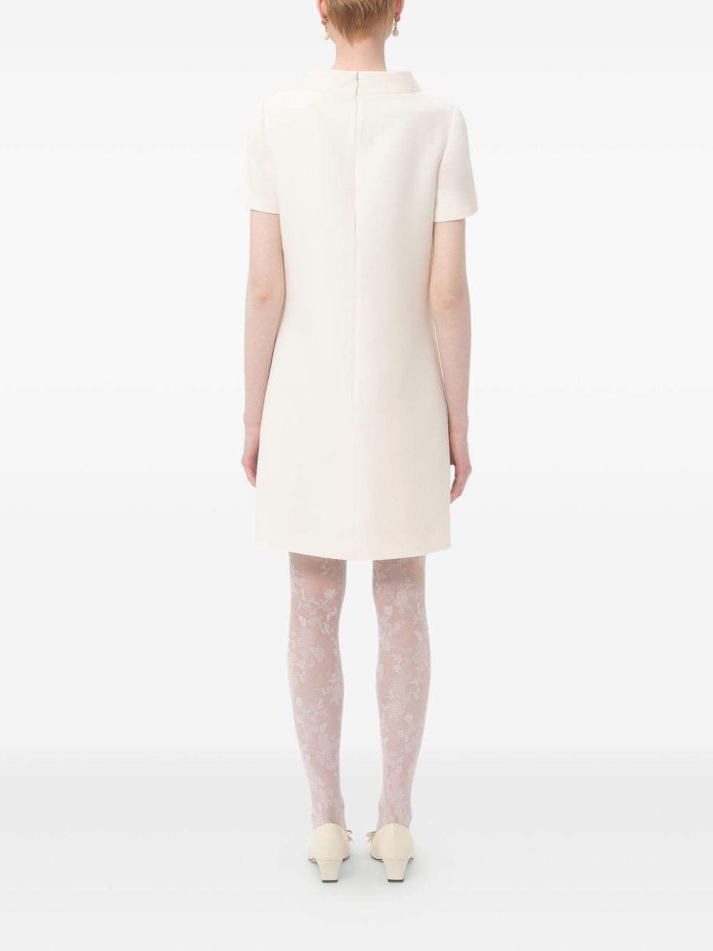 CREPE COUTURE SHORT DRESS - 4