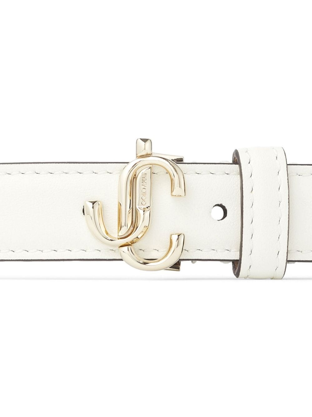 Helina logo-buckle belt - 2