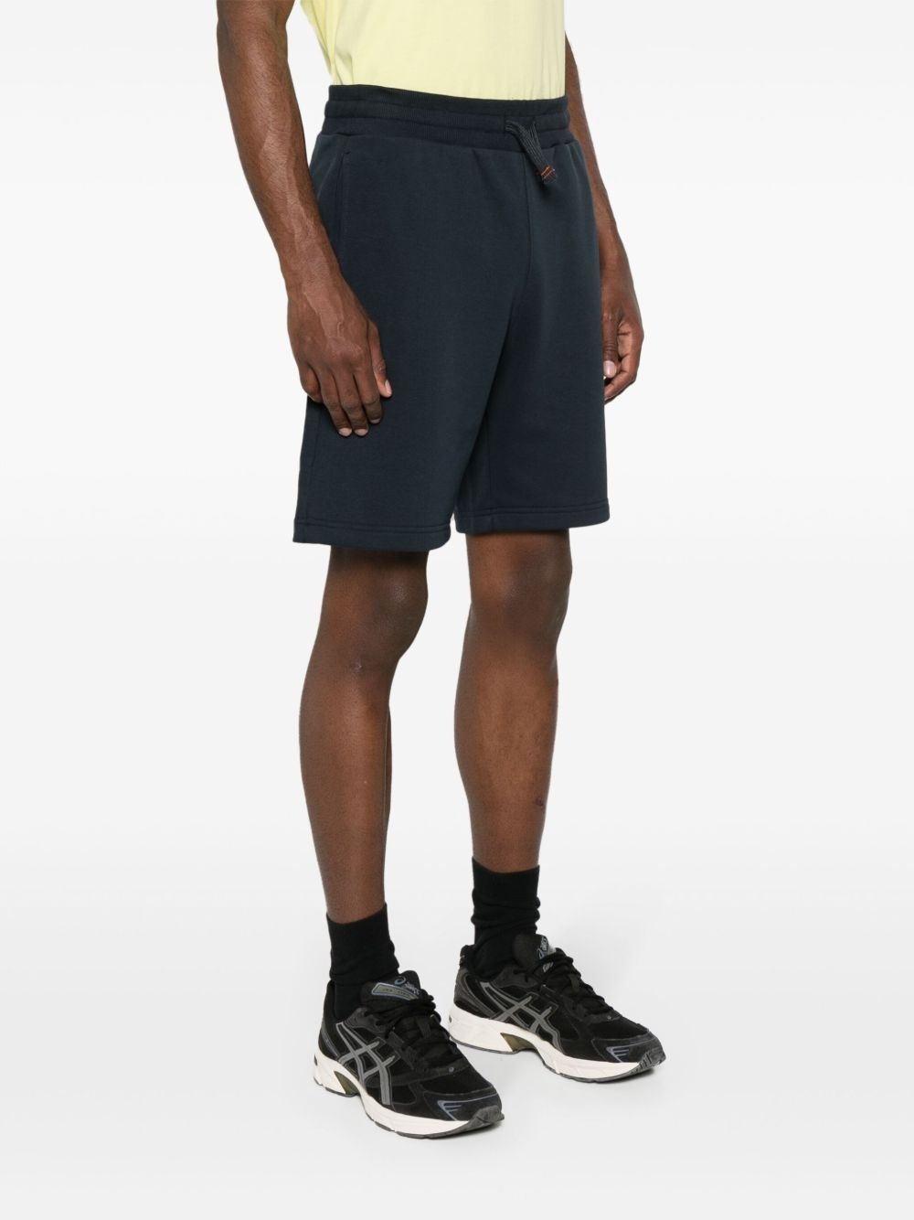 logo-appliqué jersey shorts - 3