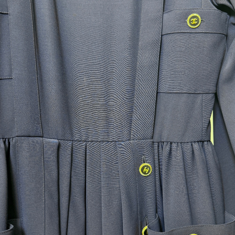 Chanel CC Button Dress 38 - 3