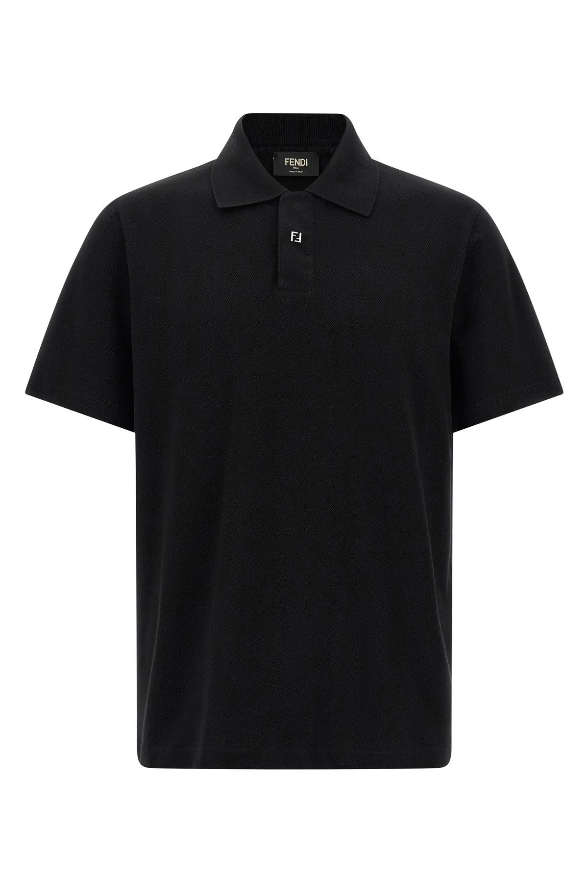 Fendi Men Piquet Polo Shirt - 1