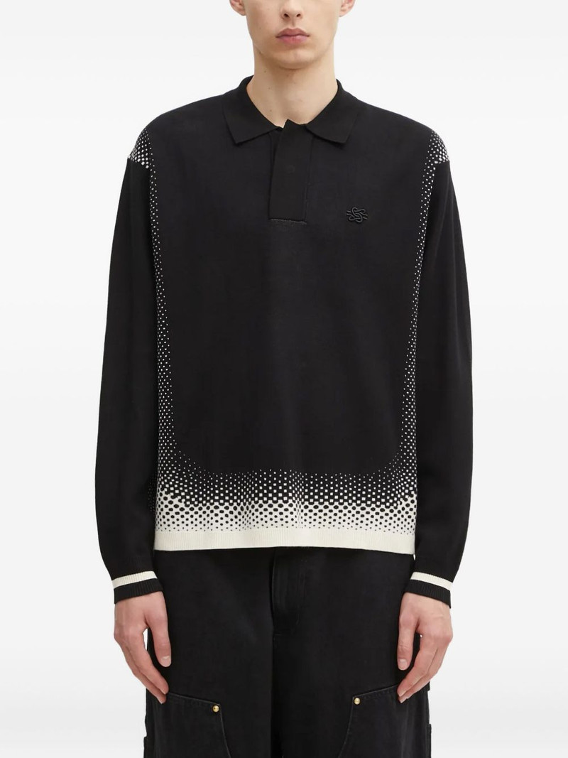 long-sleeves polo shirt 1