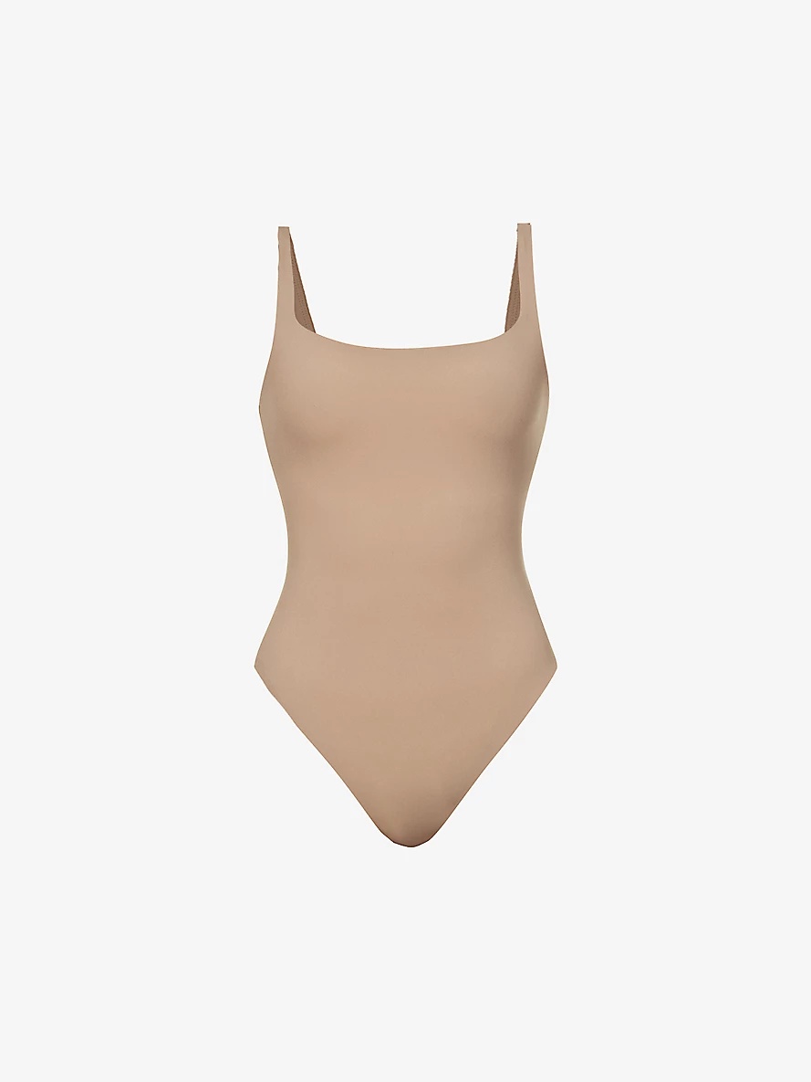 Fits Everybody square-neck stretch-jersey body - 1